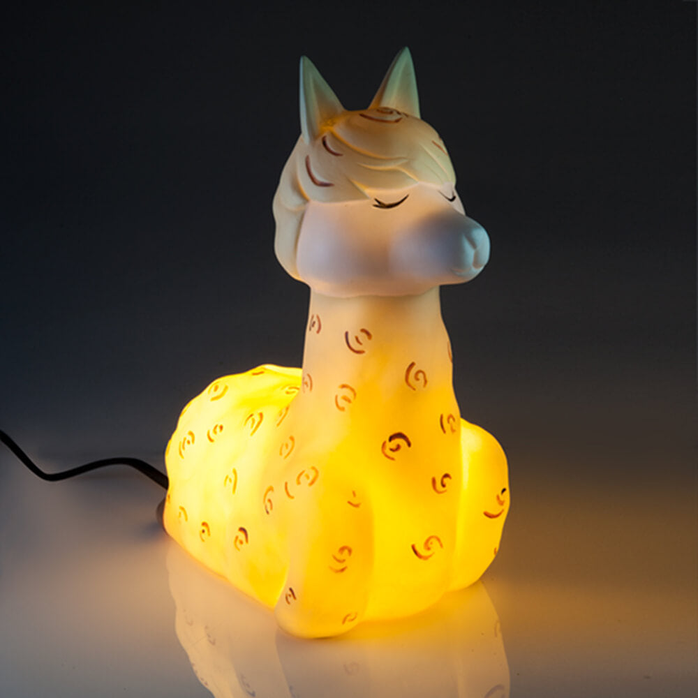  Tischlampe mit Tiermotiv