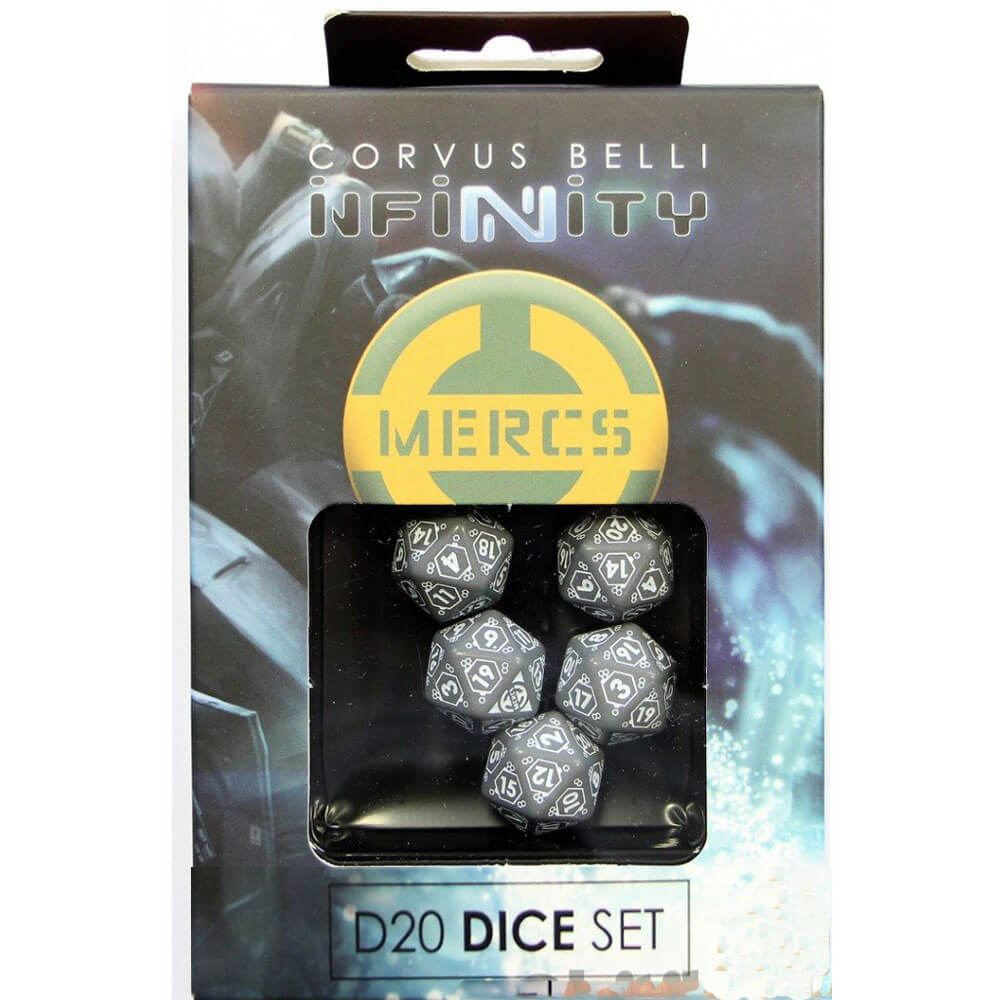 Set di dadi Infinity D20