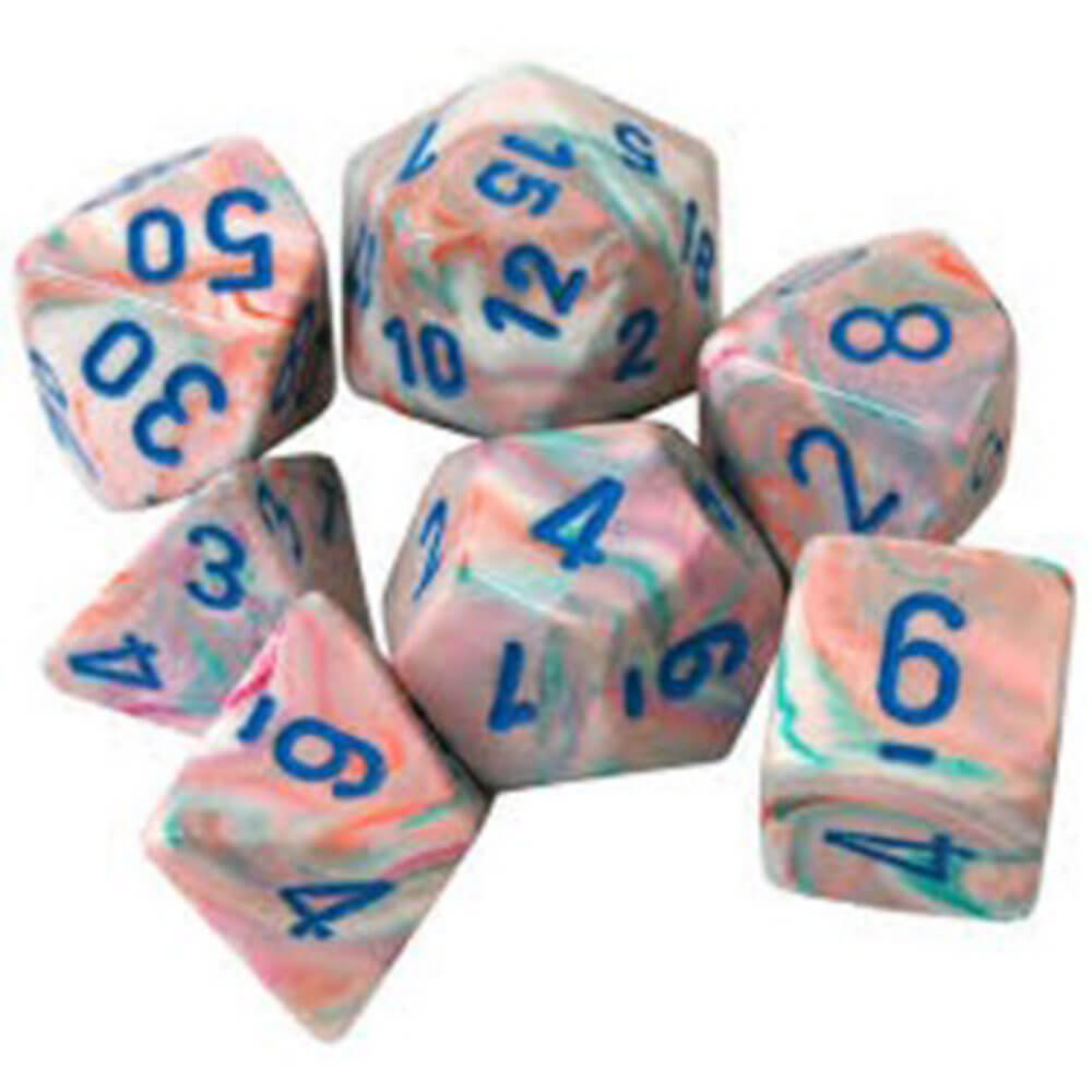 Conjunto festivo poliédrico de 7-moros de Chessex