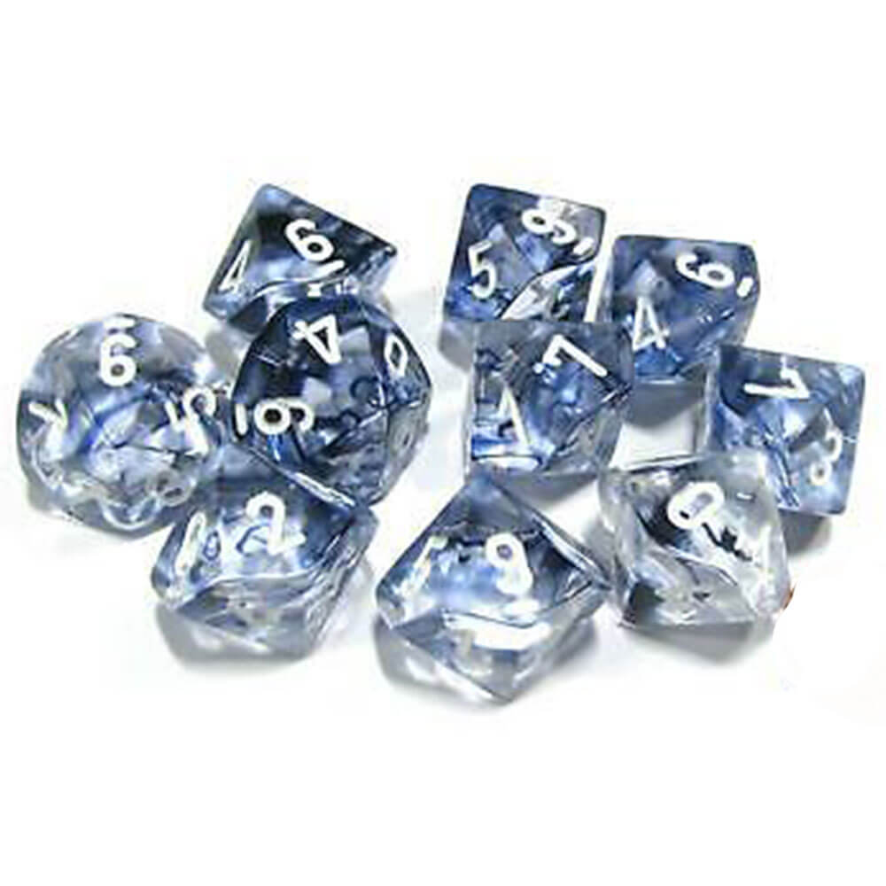 SET DE NEBULAIRE CHESSEX D10 POLYÉDRIQUE 10-DIE