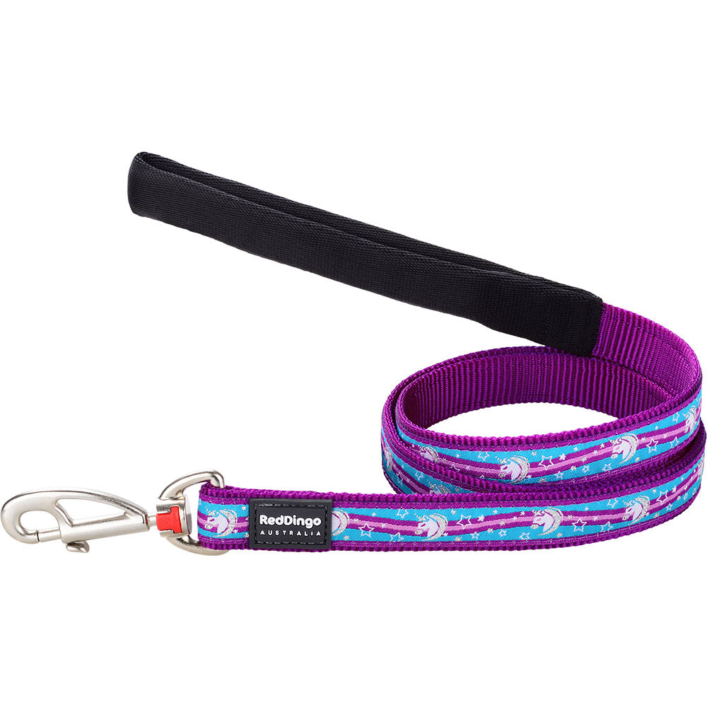 Unicorn Dog Lead (lila)