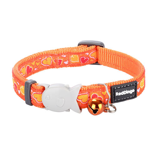 Breezy Love Cat Collar (Orange)