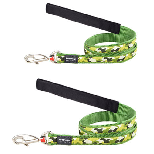 Camouflage Dog Lead (Green)