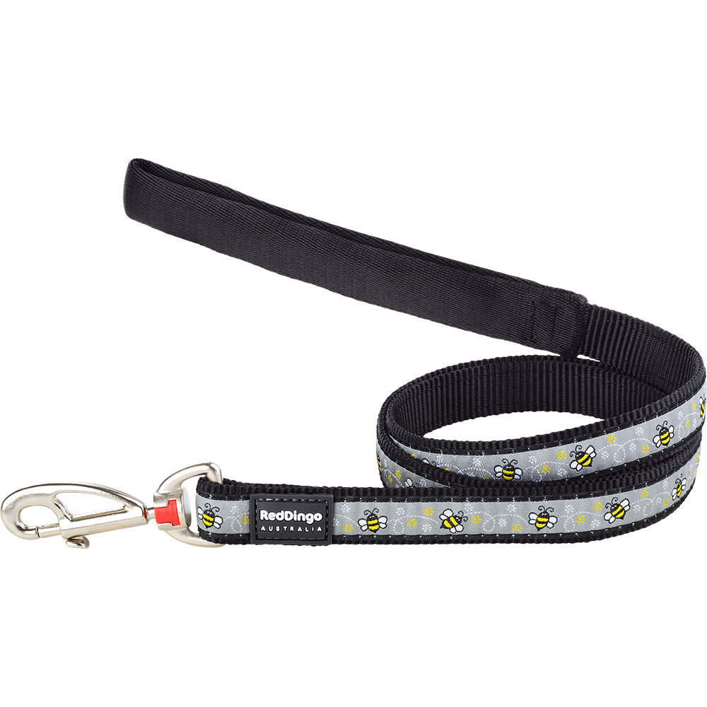 Bumble Bee Dog Lead (zwart)