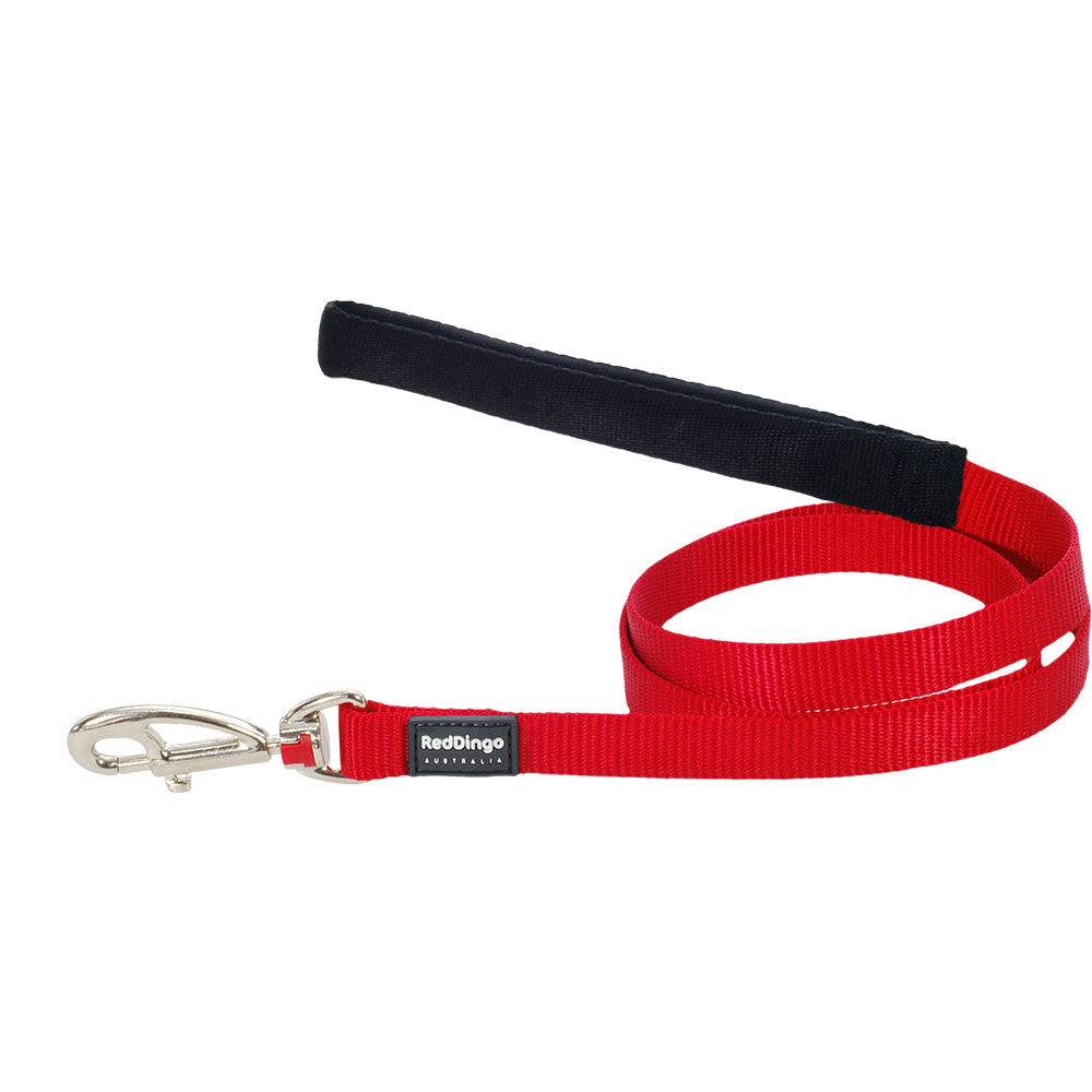 Classic Dog Lead (rød)