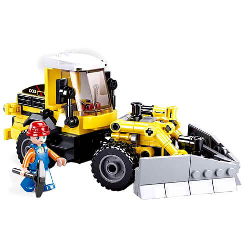 Model Bricks Town Dozer/Plow 200pcs