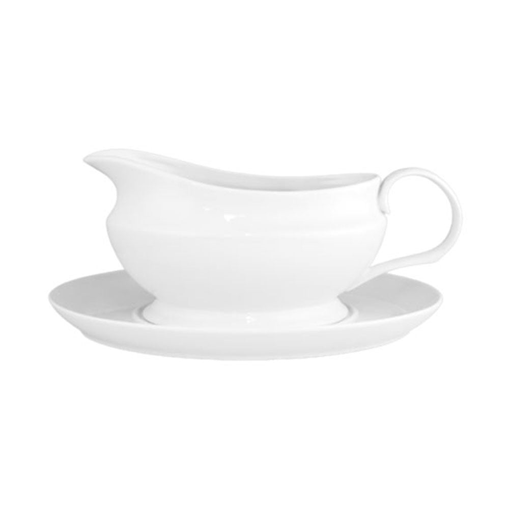 Wilkie New Bone Porcelain Gravy Boat