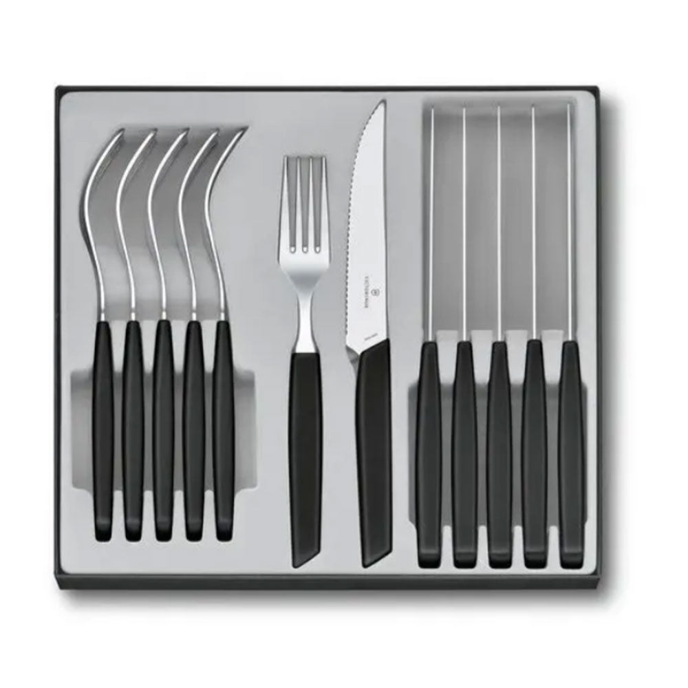 Set da tavolo moderno Victorinox Cenate (nero)