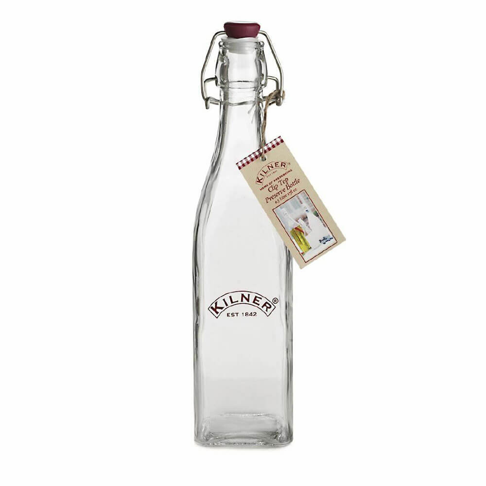 Kilner Clip Top Square glassflaske