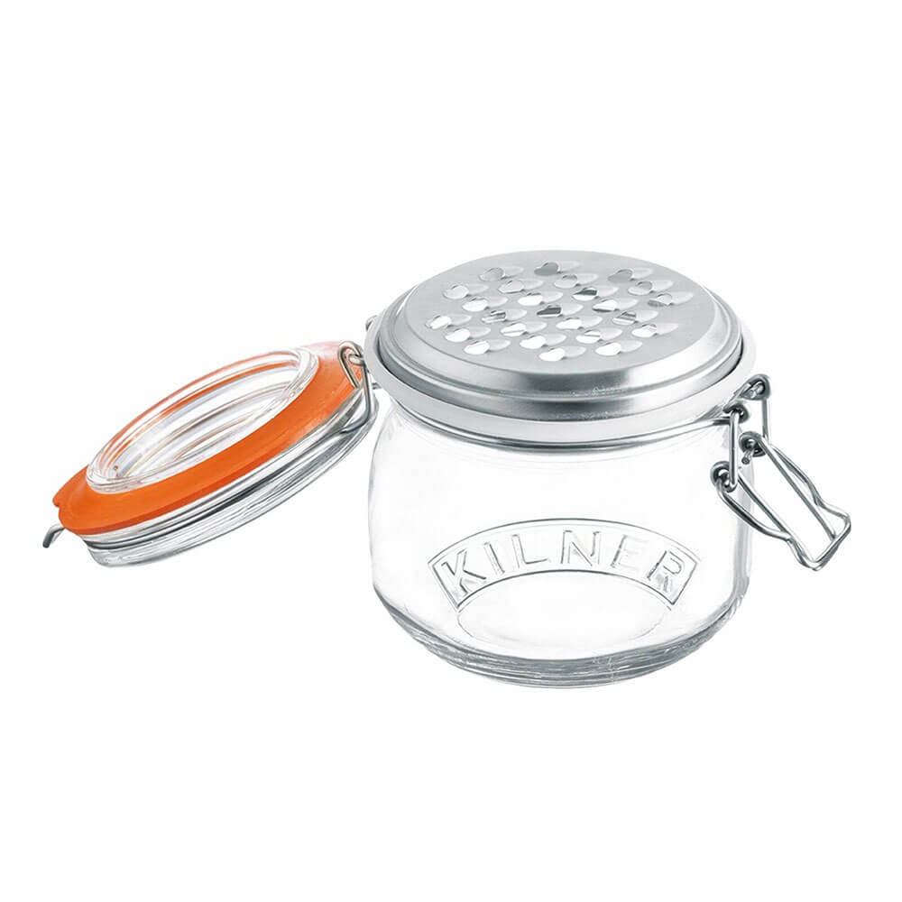 Jar de vidrio de almacenamiento Kilner 500 ml (transparente)