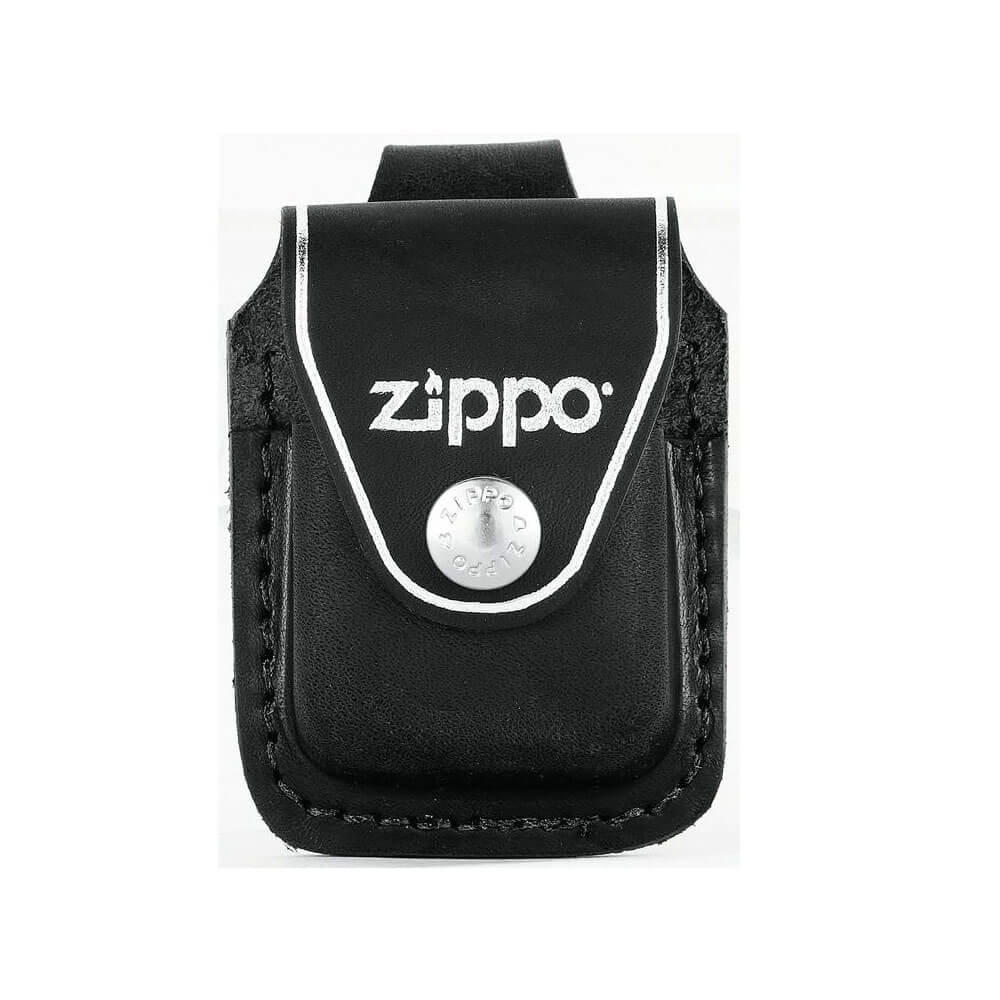 Bolsa de couro zippo com loop