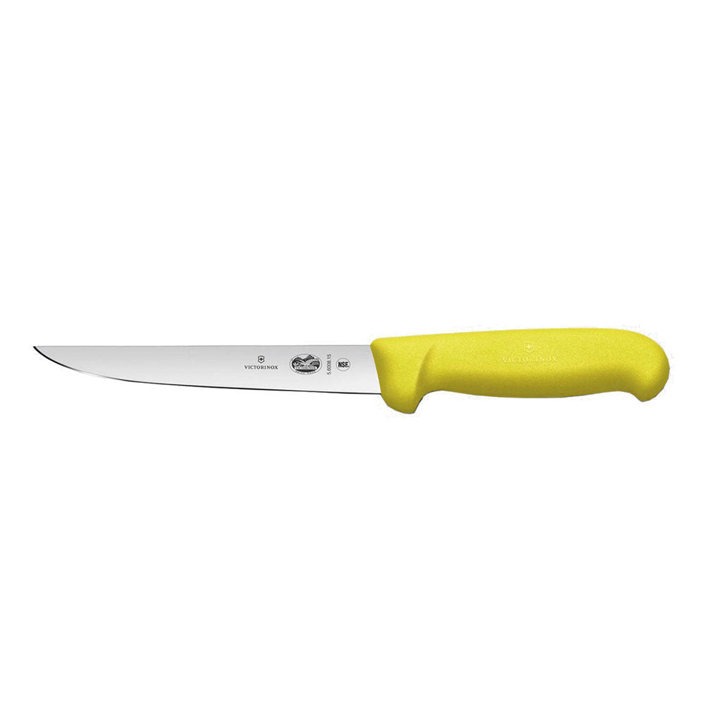 Fibrox lige bredt bladboning kniv 15 cm