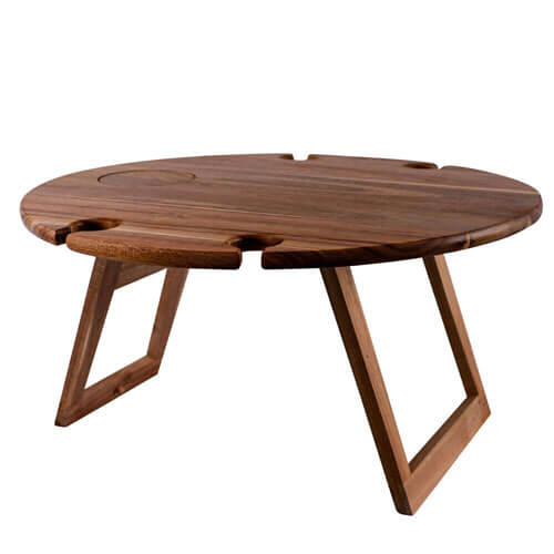 Peer Sorensen Round Folding Picnic Table 50cm