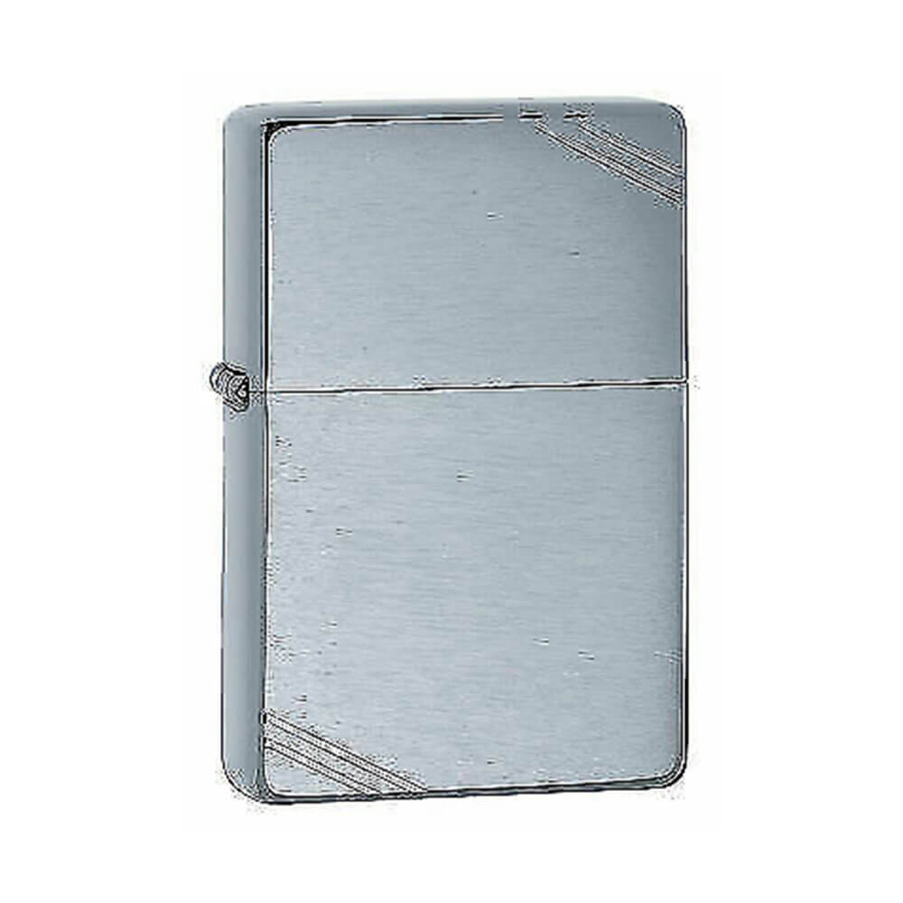 Zippo vintage escovado acabamento mais leve