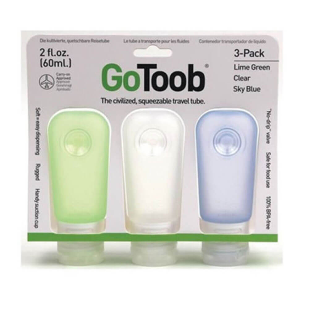 Gotoob 3pk Tubos de viaje