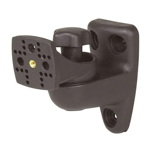 5kg Speaker Wall Mount Bracket (Swivel Black)