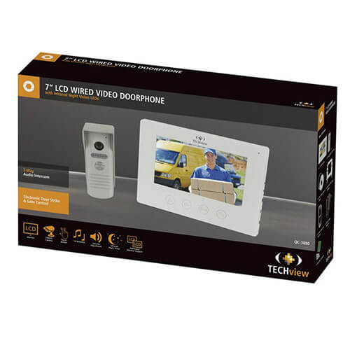 7" LCD Wired Video Doorphone System