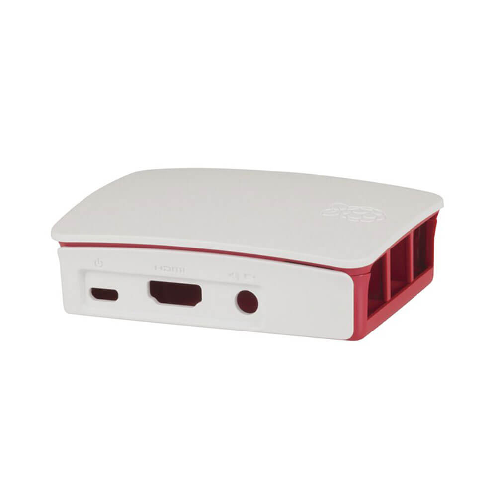 Case officielle Raspberry Pi (rouge et blanc)