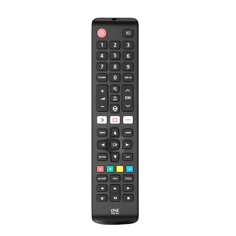 Uno para todos los controles remotos para televisores con net-TV