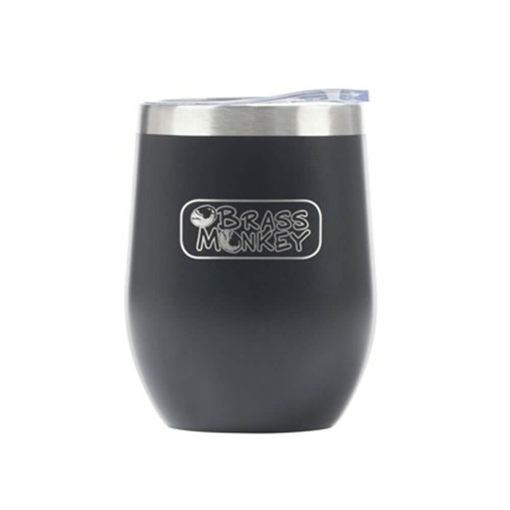 Tasse en acier inoxydable de singe en laiton avec couvercle (350 ml)