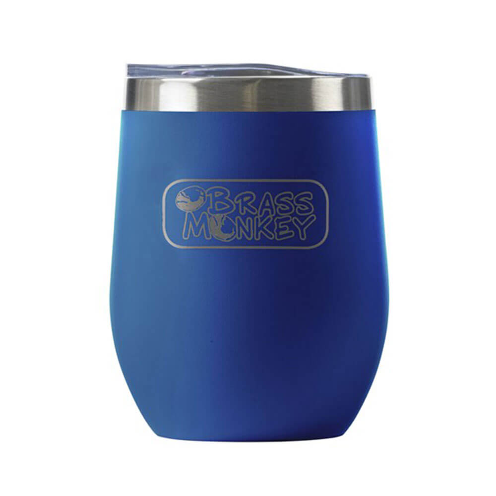 Tasse en acier inoxydable de singe en laiton avec couvercle (350 ml)