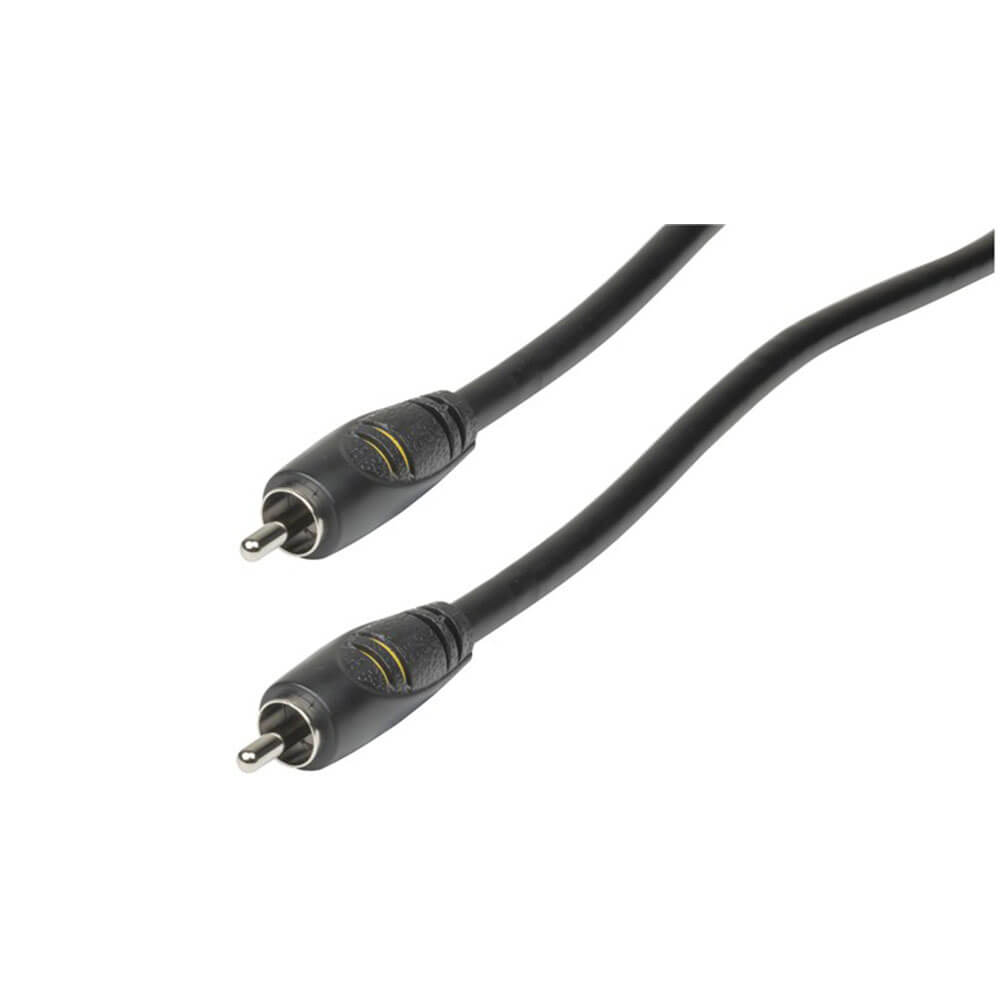 RCA-Stecker auf Stecker RG59U-Koaxialkabel (Gelb)