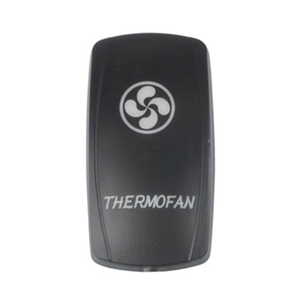 Suveren utseende rocker switch cover