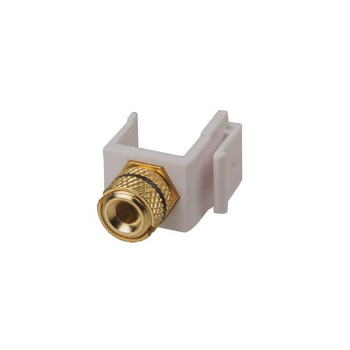 Keystone Insert Banana Socket (Gold)