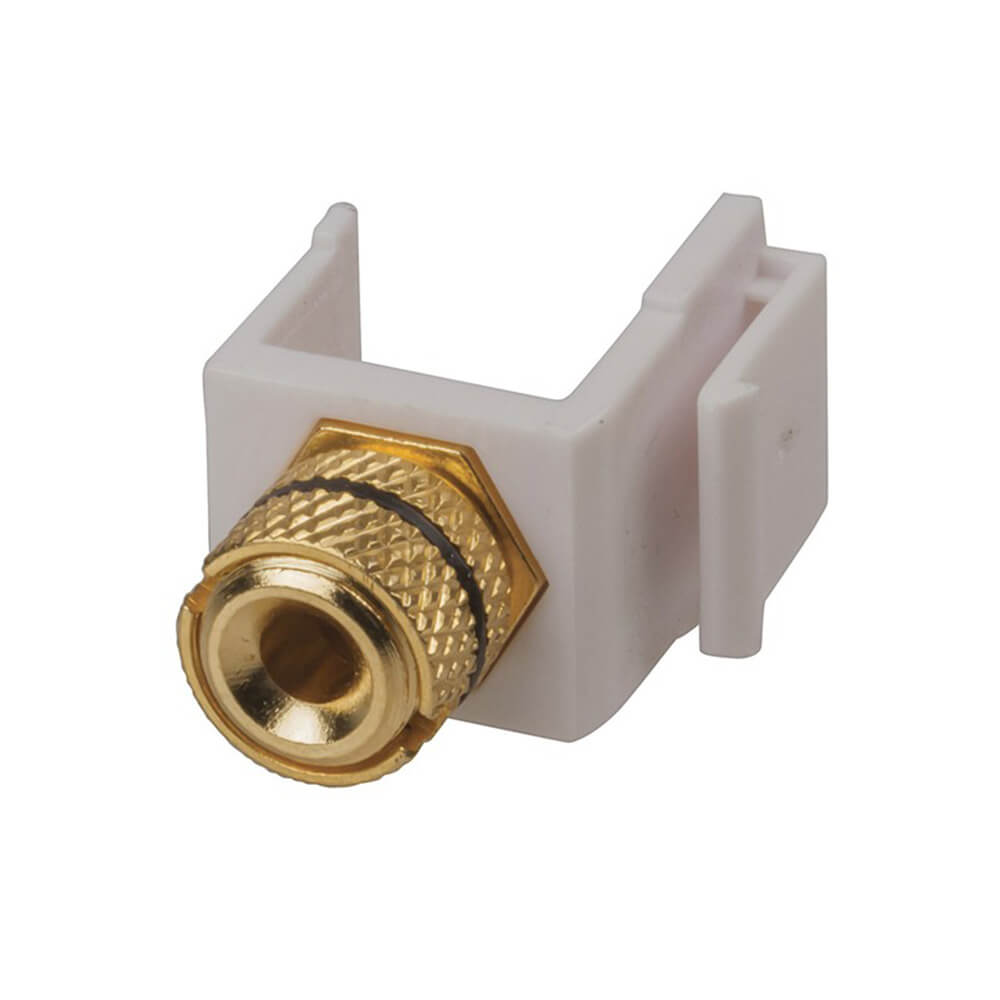 Keystone Insert Banana Socket (guld)