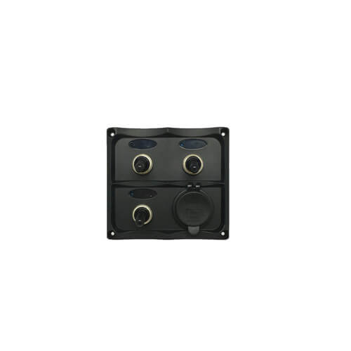 Panel with Dual USB Socket 4.2A