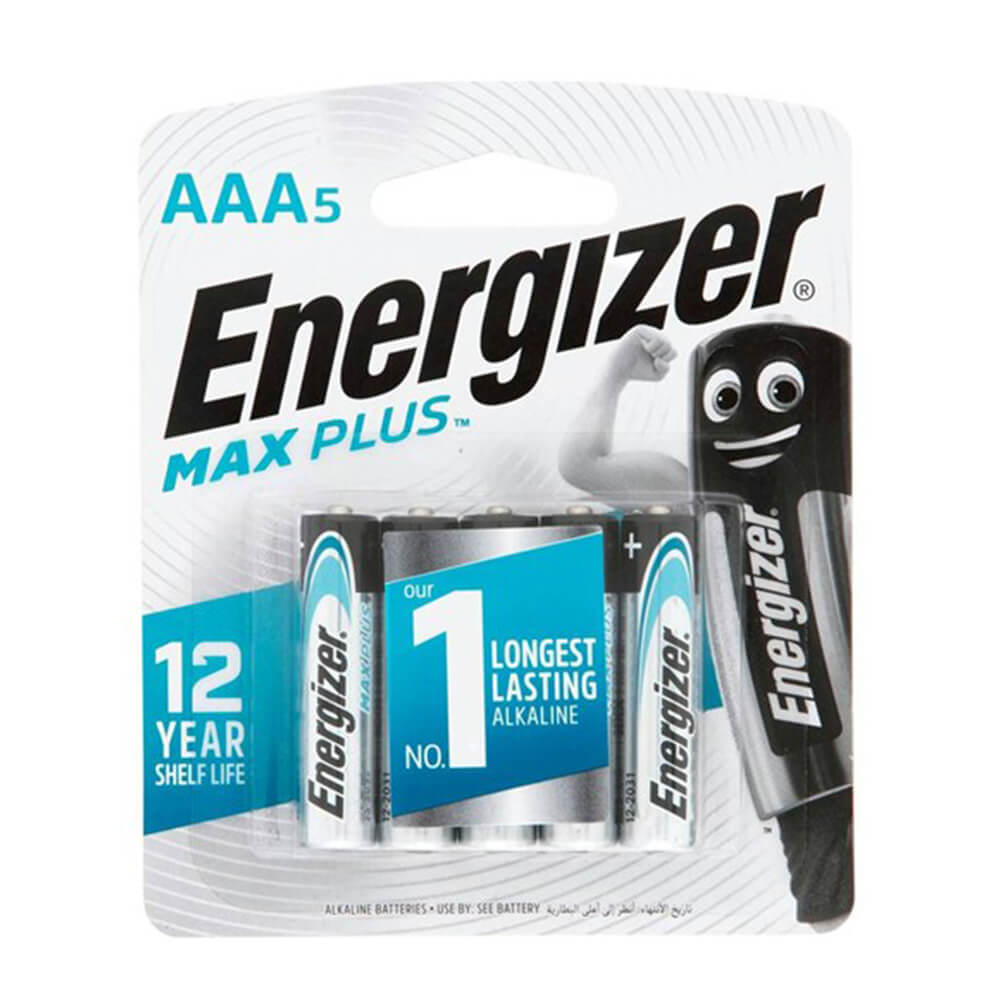 Batterie Energizer Max Plus 1.5V (5pk)