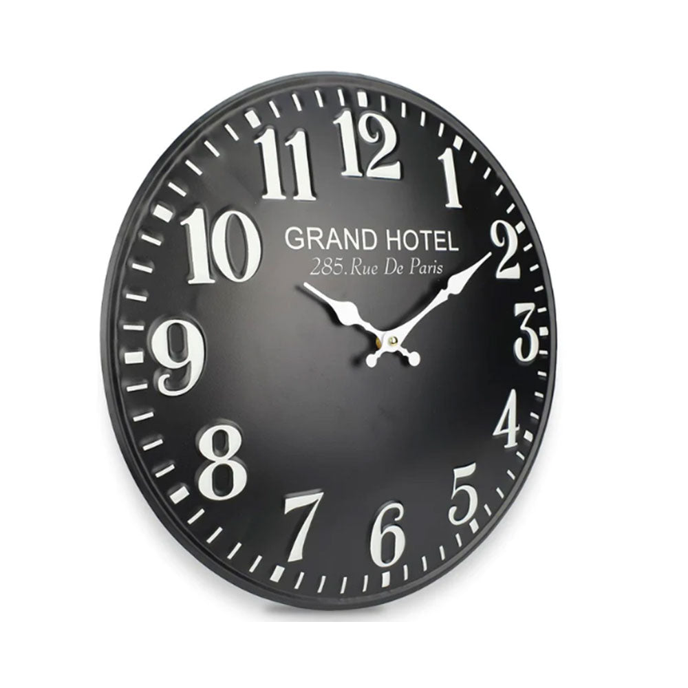 Dieplade Metal Wall Clock (trintilstand)