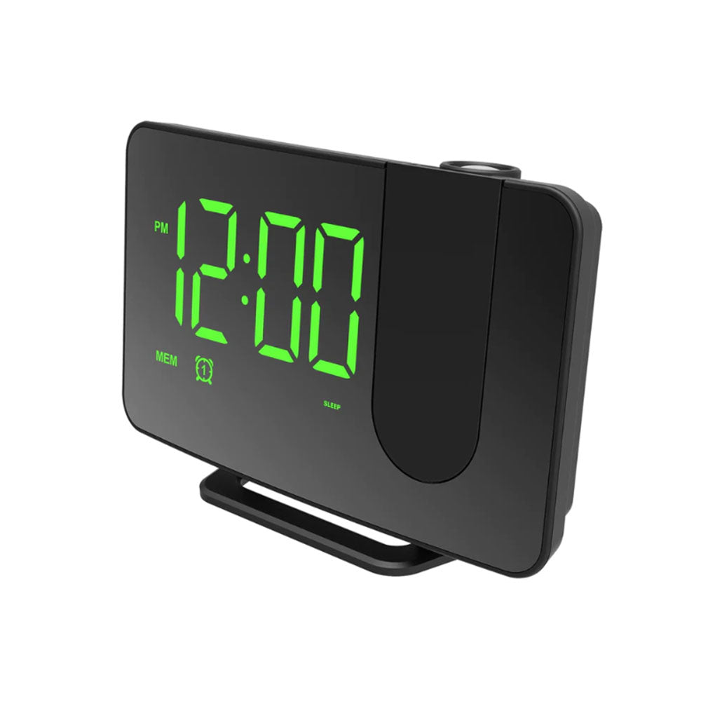 LED Digital Radio Clock met projector