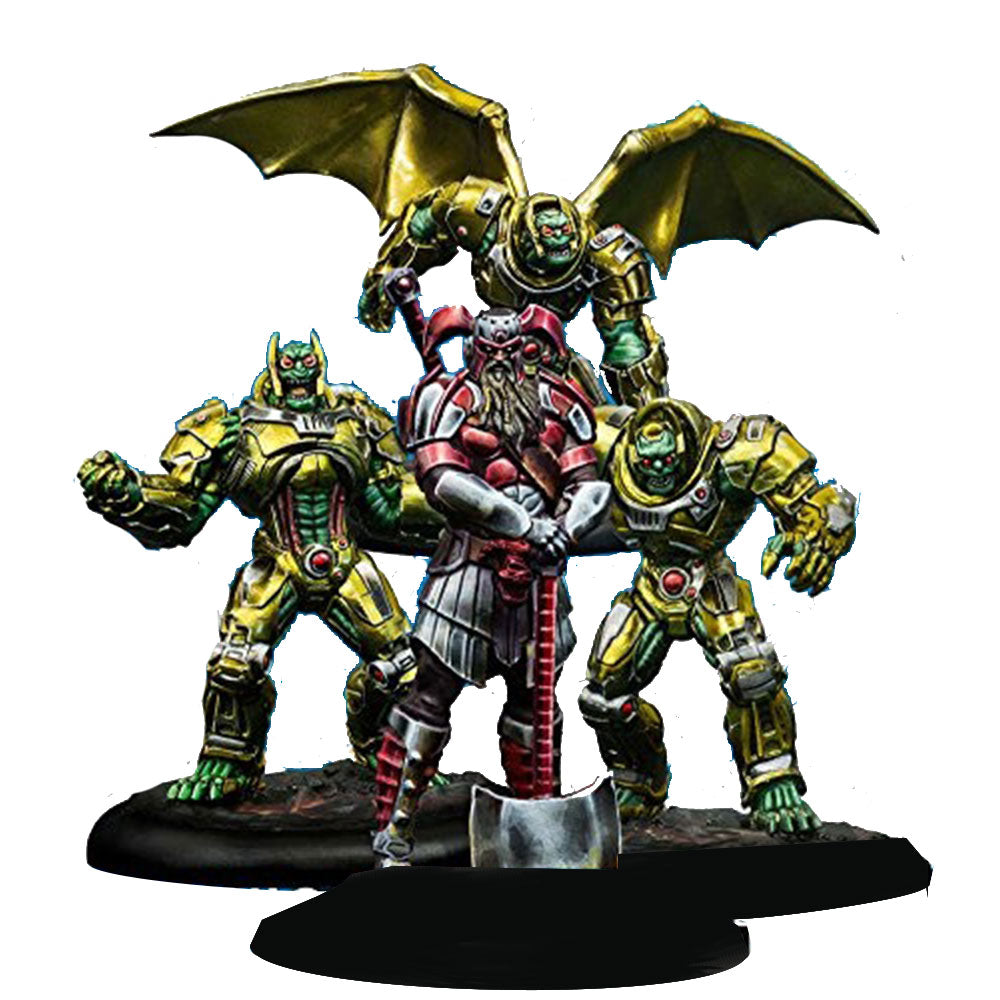 DC Miniature Game Steppenwolf & Parademons