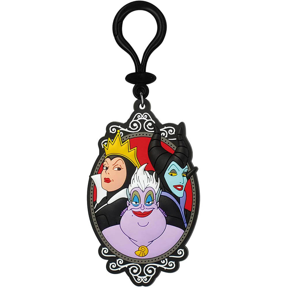 Keyring Soft Touch Disney Villianos