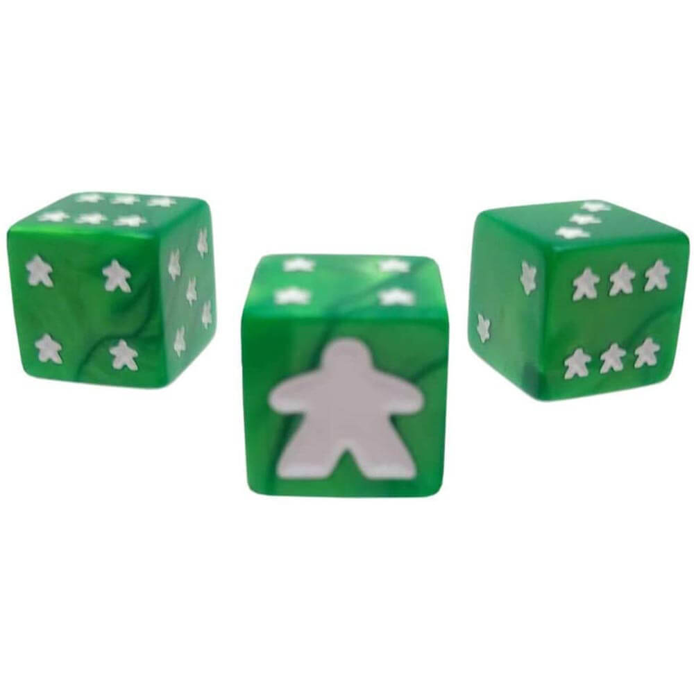 Set di dadi Meeple D6