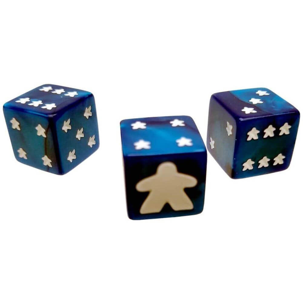 Set di dadi Meeple D6