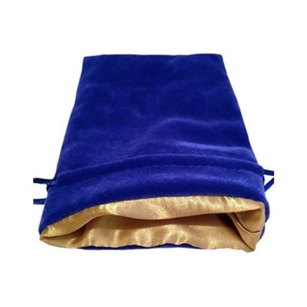 MDG Velvet Dice Bag (med guld satinfoder)