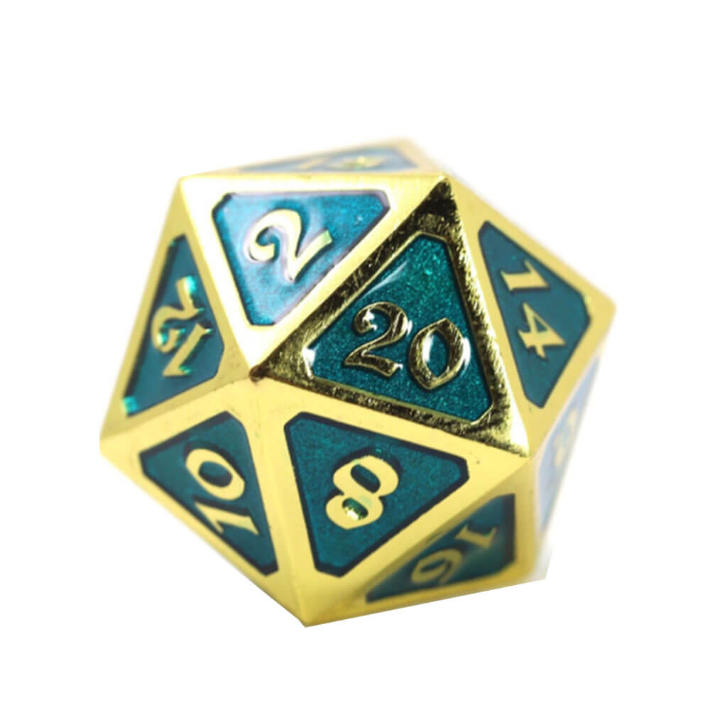 D20 Dice Metal Mythica (célibataire)