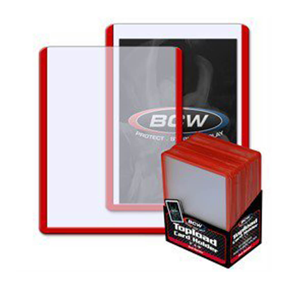 Bordo del supporto per scheda topload BCW (3 "x 4")