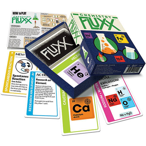 Chemistry Fluxx Card Game