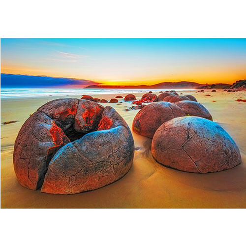 Funbox Puzzle Moeraki Boulders NZ Puzzle (1000 pcs)