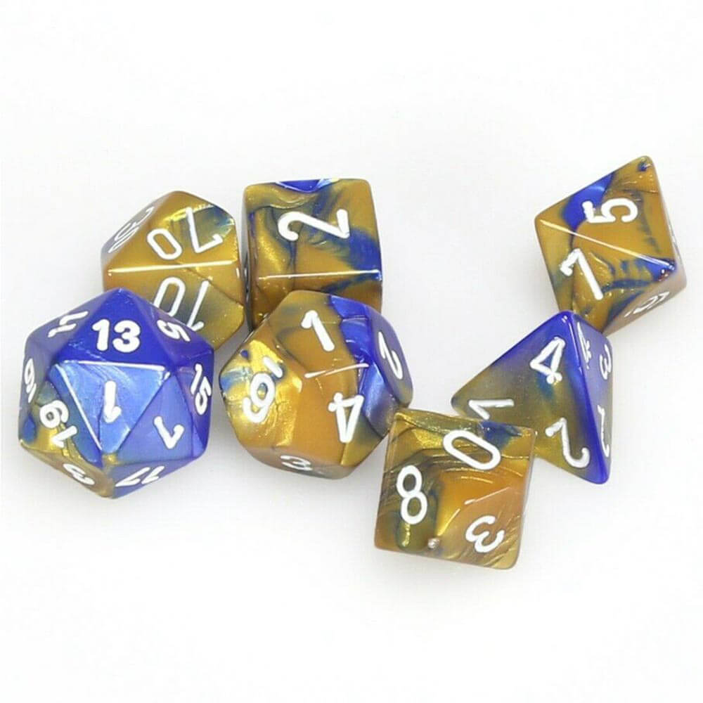 D7 Die Set Dice Gemini Poly (7 dés)