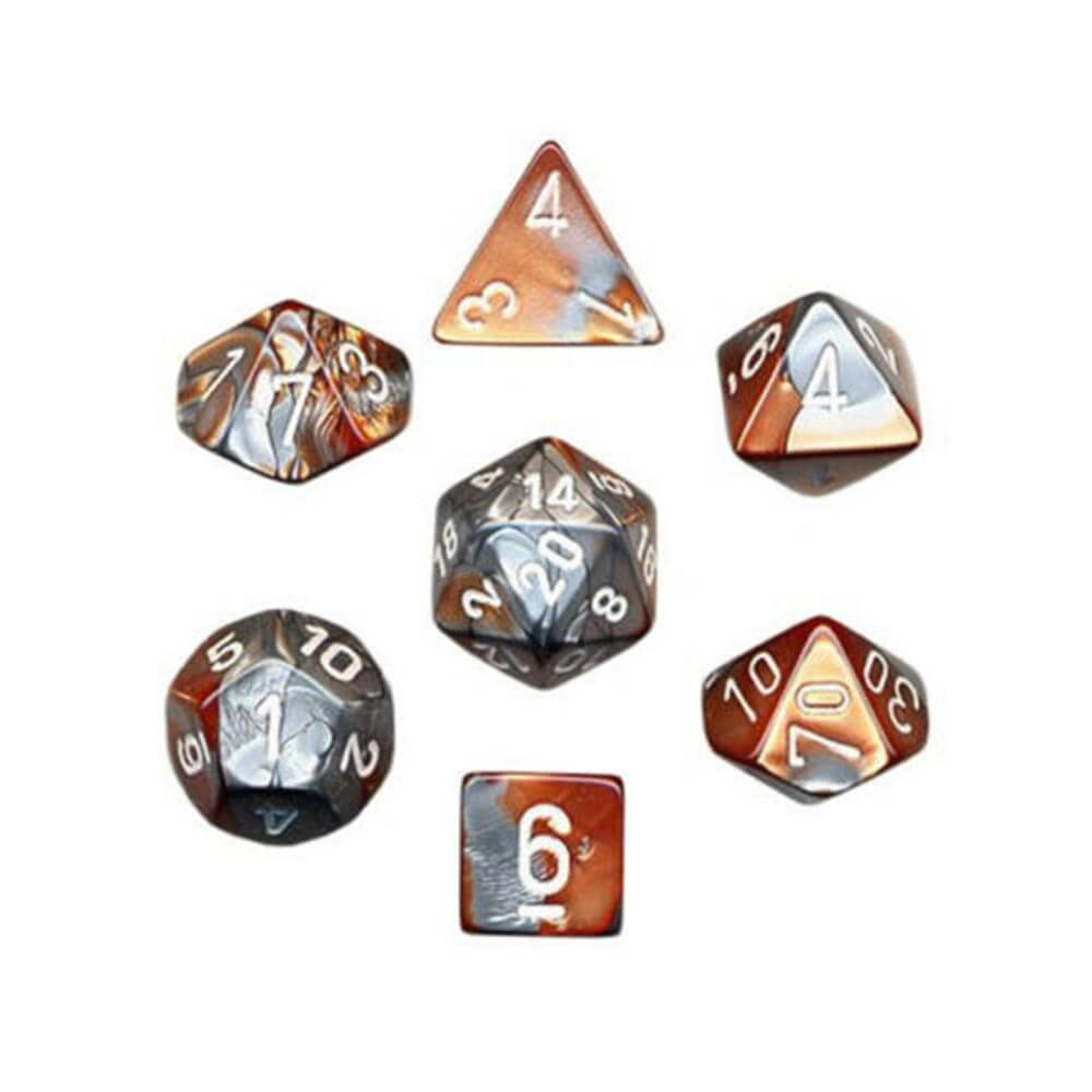 D7 Die Set Dice Gemini Poly (7 Dice)