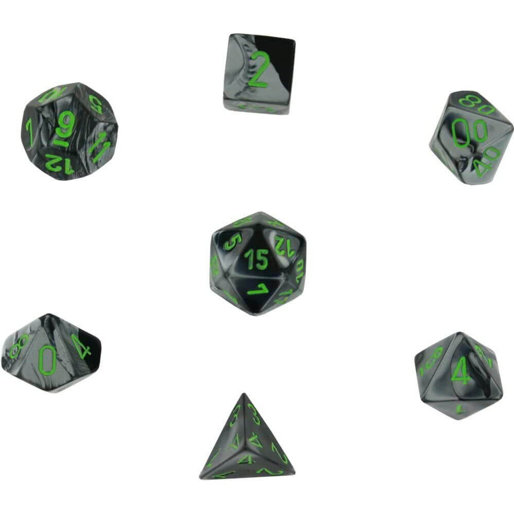 D7 die set terninger gemini poly (7 terninger)