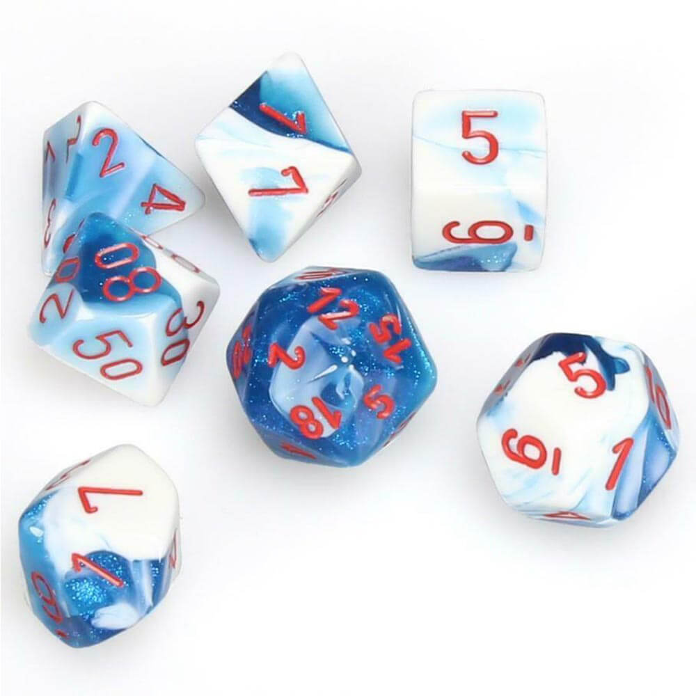 D7 Die Set Dice Gemini Poly (7 dés)