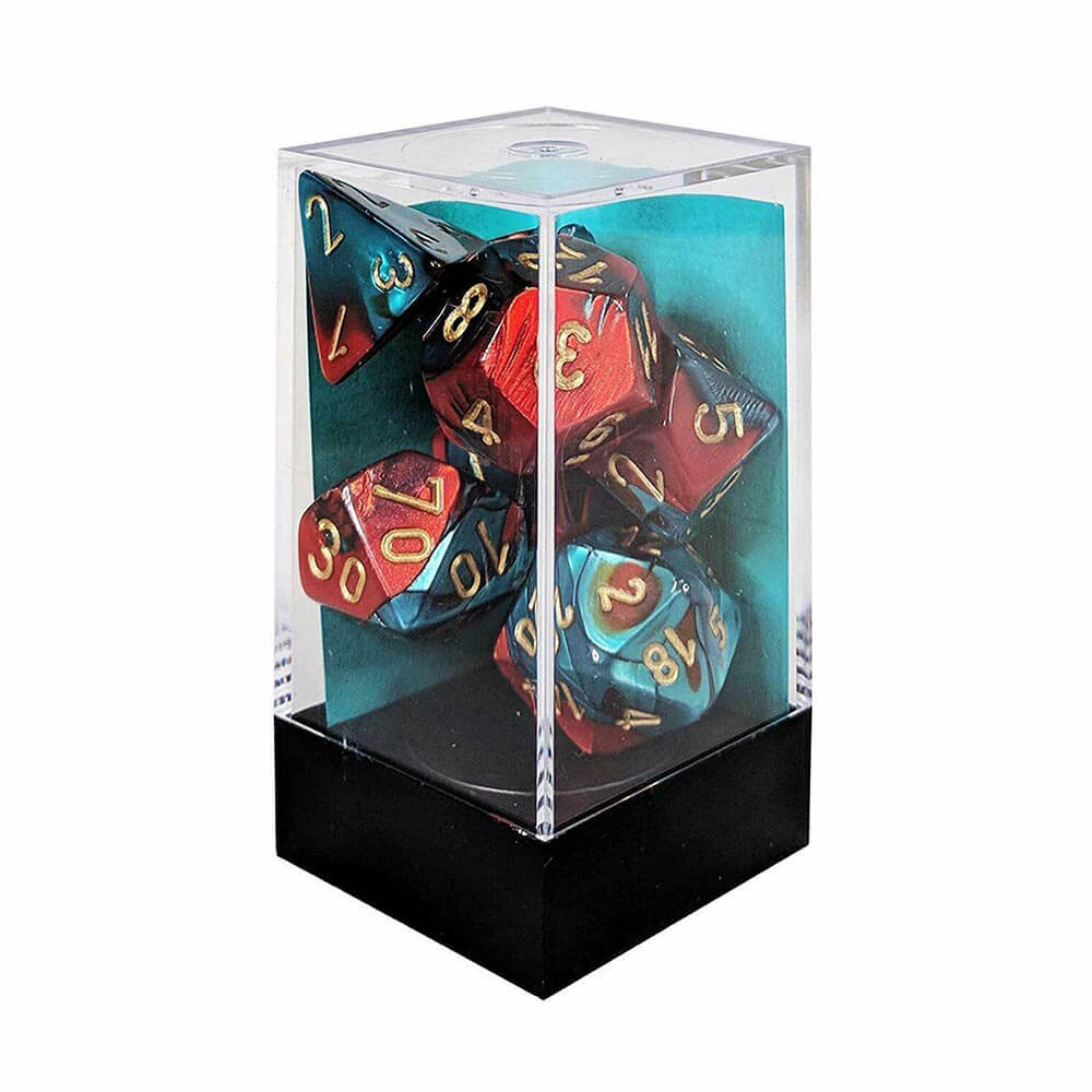 D7 Die Set Dice Gemini Poly (7 dés)