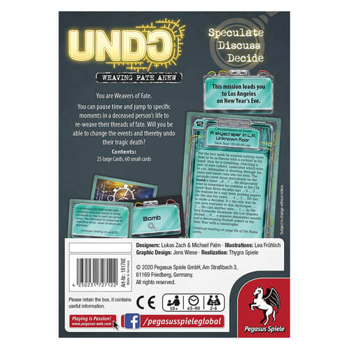 Undo: 600 Seconds Card Game