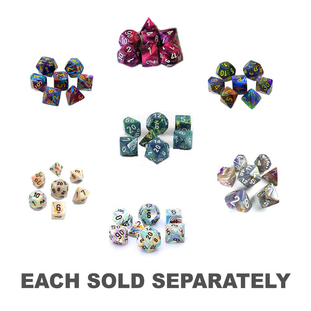 D7 Die Set Dice Festive Polyhedral (7 Dice)