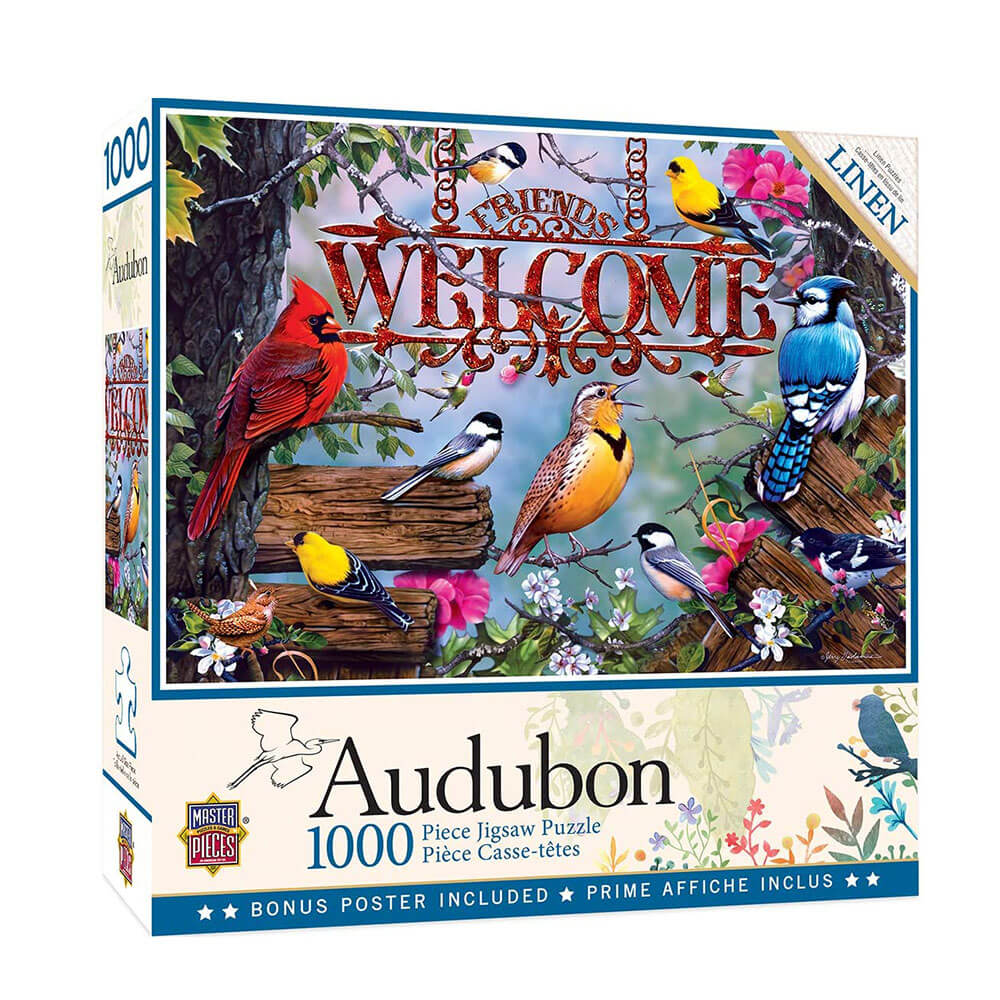 Masterpieces Puzzle Audubon (1000 stk)